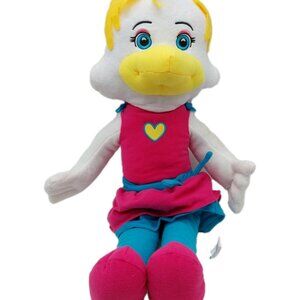 Chuck E Cheese Helen Henny Plush Girl Doll 2023 Large Hen Stuffed Animal 21"